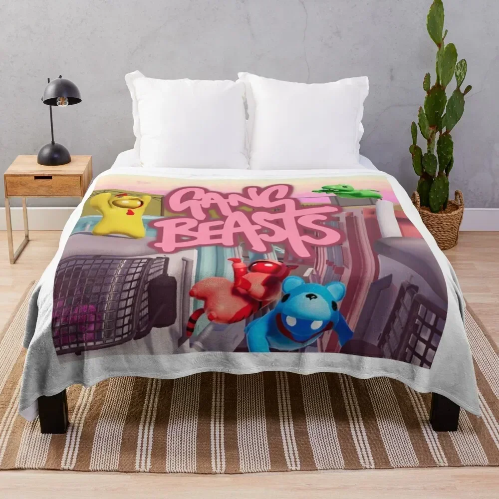 

Gang Beasts Throw Blanket Loose For Baby Sofa Throw Blankets