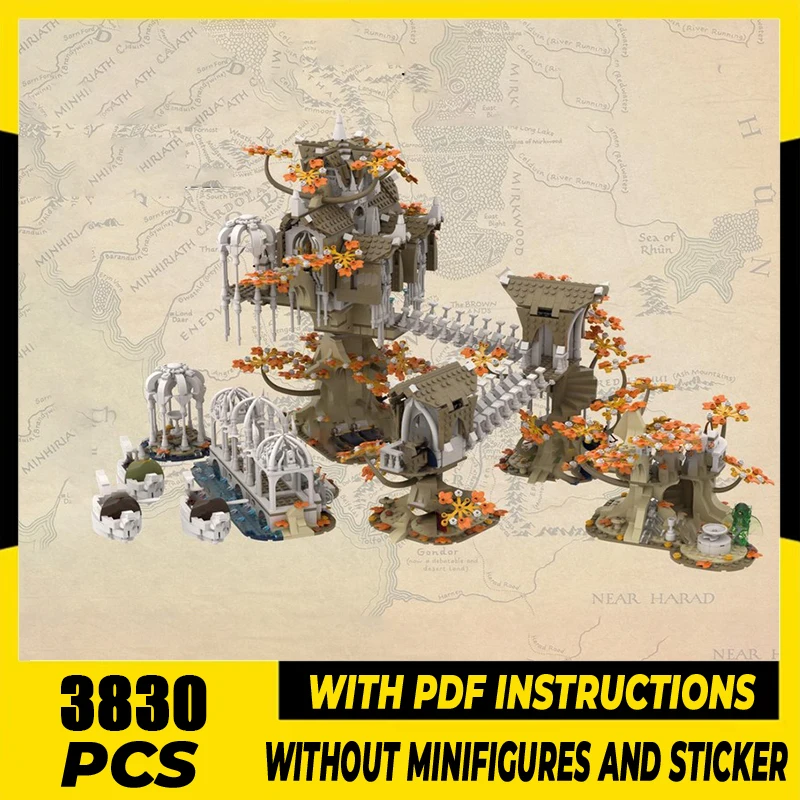 

Famous Movie Scene Moc Building Blocks Magical Forest UCS Complete Bundle Model Technology Model Bricks DIY Assembly Toys Gifts