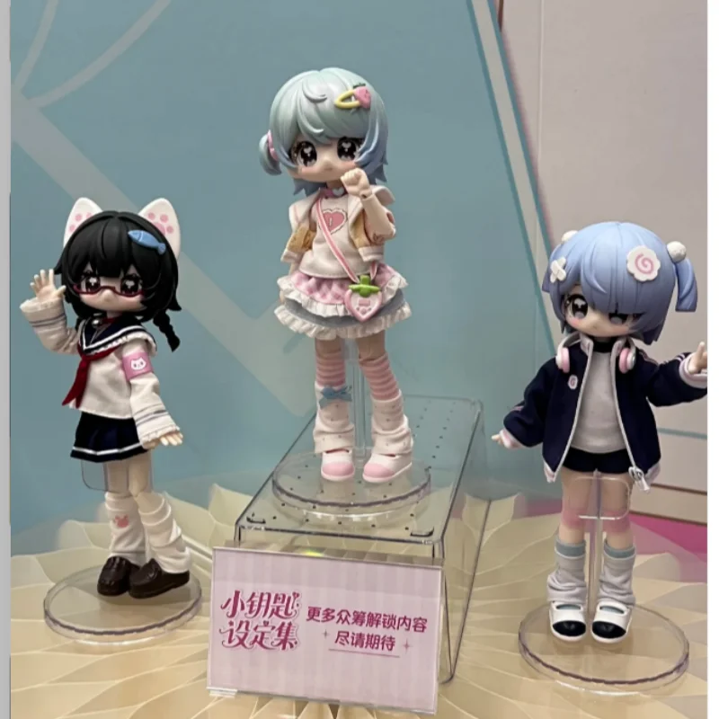 

Kawaii Unveiled Door 1/12 Scale Small Key Setting Set Series Bjd Blind Box Articulated Action Figure Toys Kawaii Birthday Gift