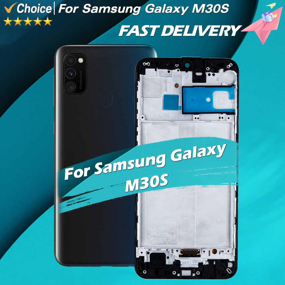 100% Tested For Samsung Galaxy M30S Display Touch Screen Digitizer Assembly For Samsung M30s M307 M307F