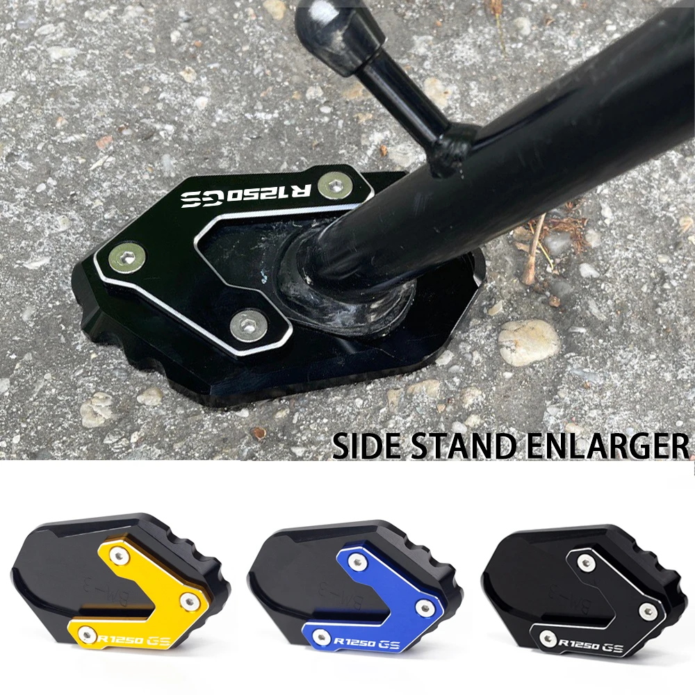 

For BMW R 1200 GS LC R1200GS ADV R1250GS Adventure R 1250 GS GSA 1250 R Side stand enlarger for low suspension extension plate