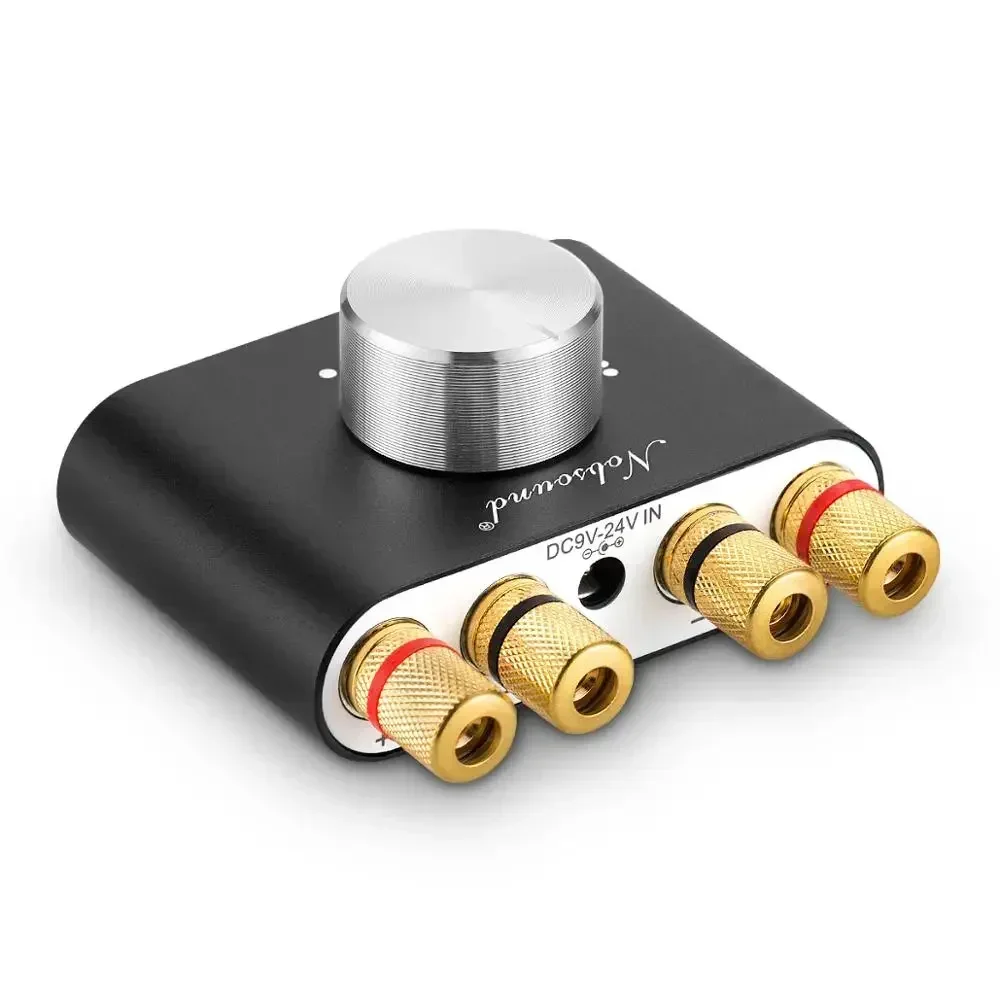 Douk Audio-AMPLIFICADOR DE POTENCIA HiFi, Bluetooth 5,0, Mini TPA3116, Digital, Clase D, amplificador de Audio estéreo de escritorio para el hogar y