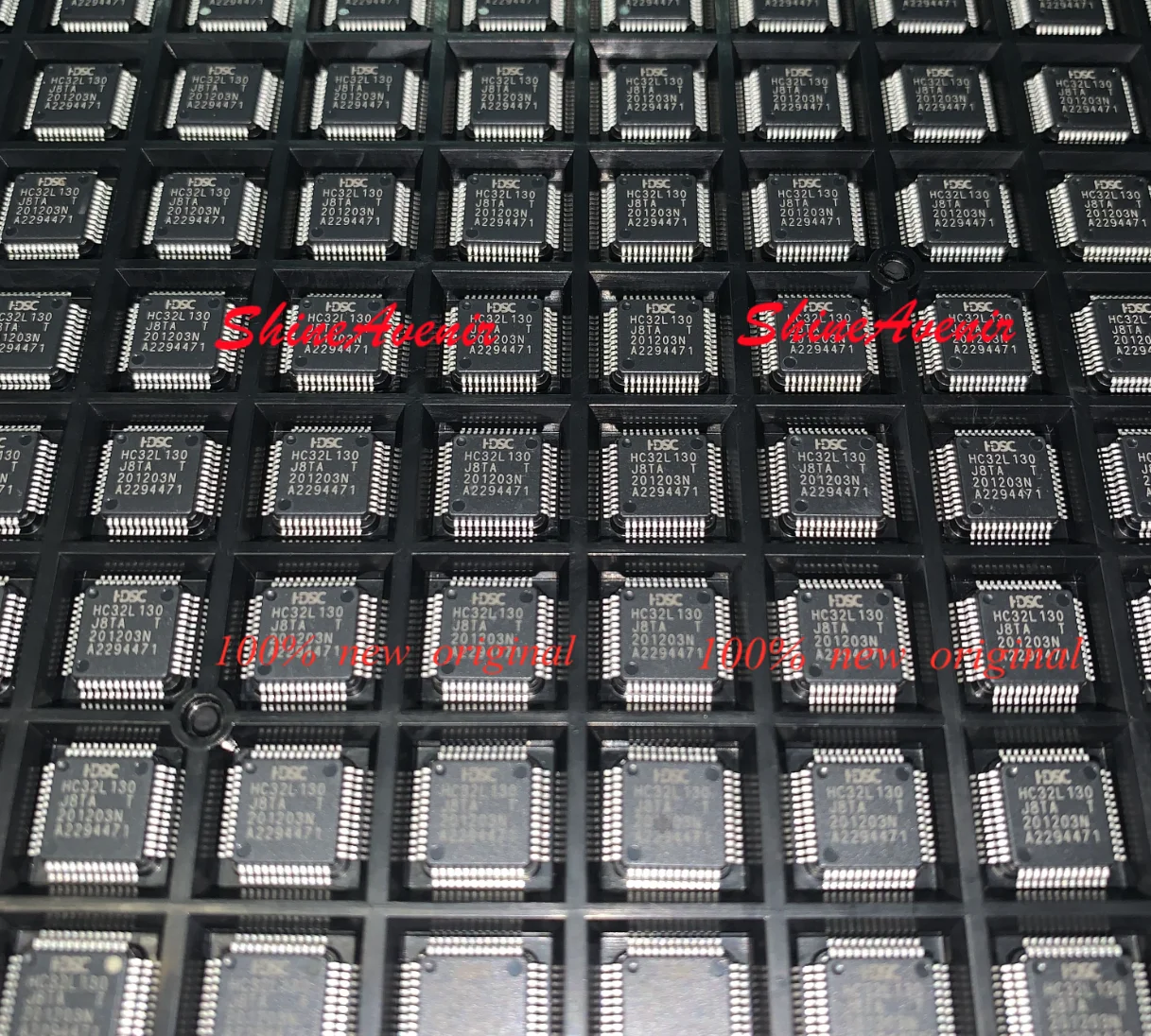 15pcs HC32L130J8TA  HT1621B QFP48   HT1632C QFP52  THC63LVD103D QFP64  100% new original