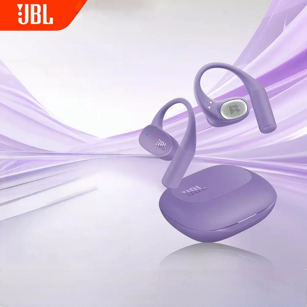 JBL Sense Lite Comfort Edition Open-Ear Wireless Bluetooth Earbuds for Sports and Running, Over-Ear Design