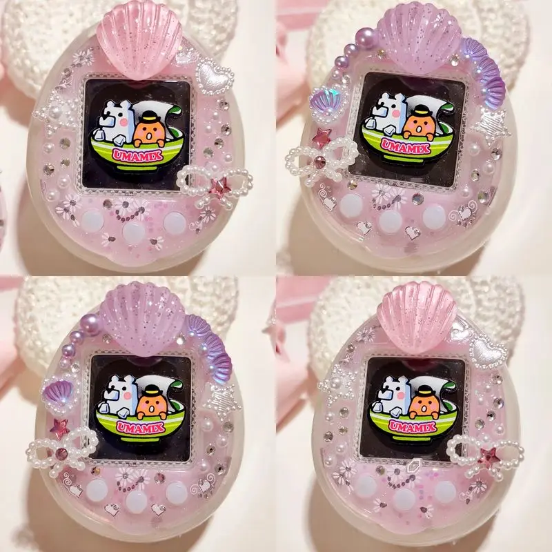 Tamagotchi Uni Electronic Pet Color Panel 4u/4u Paper Soft Film Love Drill Wings Paste The Machine Faceplate Gift