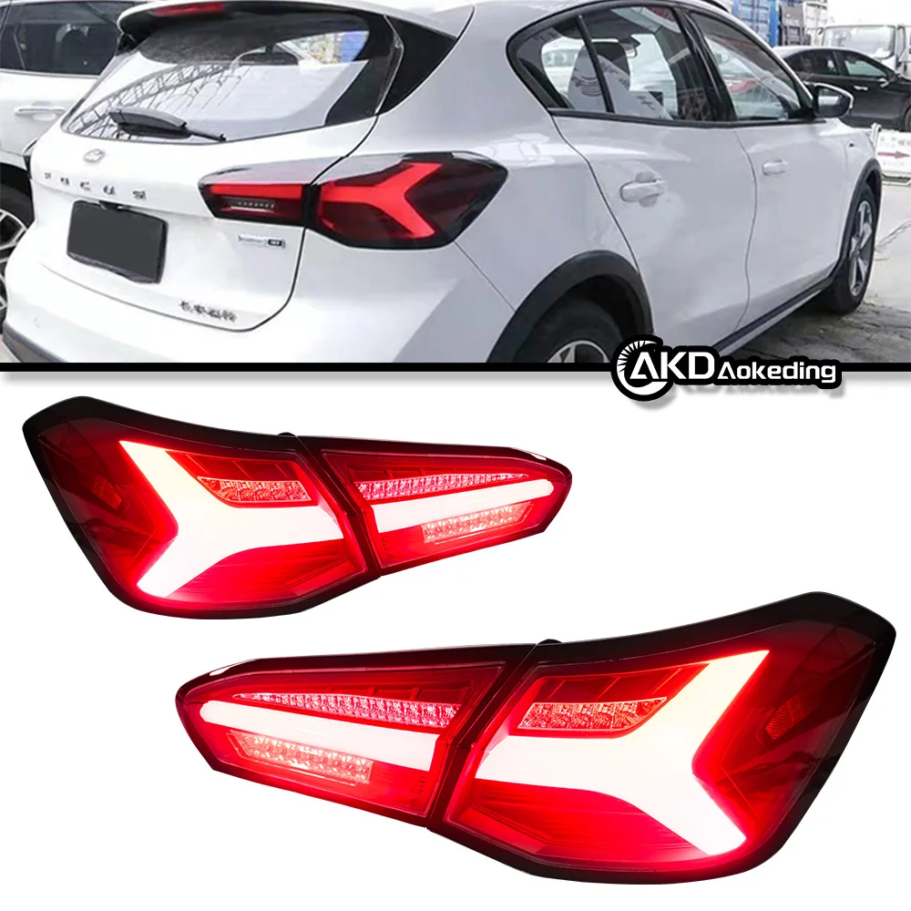 

Auto Parts Taillight For Ford Focus Hatchback 2019-2023 Styling LED Running Lights Turn Signal Brake Car Accesorios Facelift