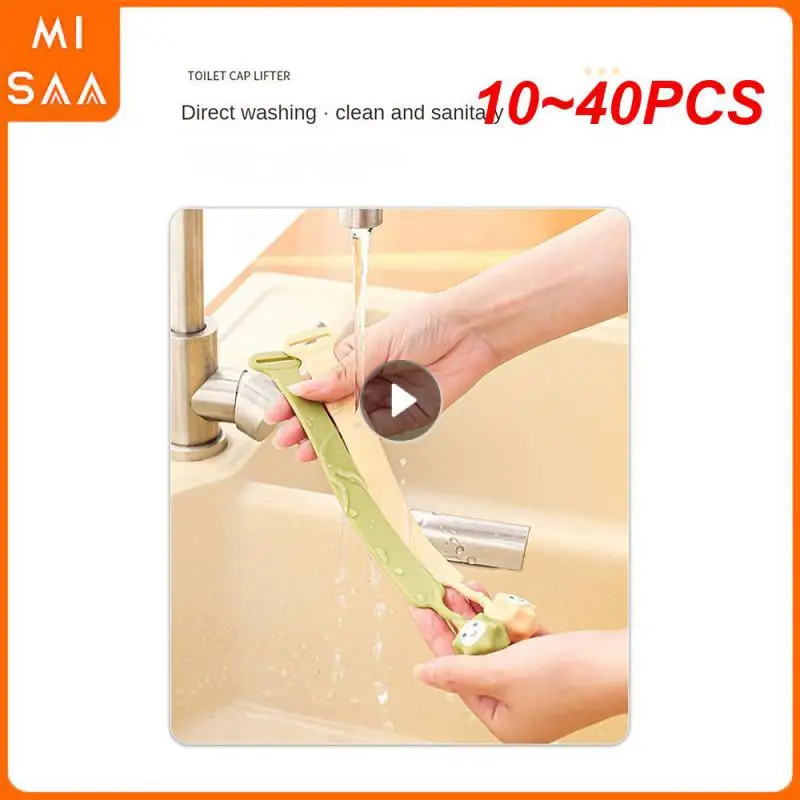 10~40PCS Toilet Lapper Cute And Interesting No Dirty Hands. Convenient Innovative Unique Gift Ideas Toilet Lid Opener