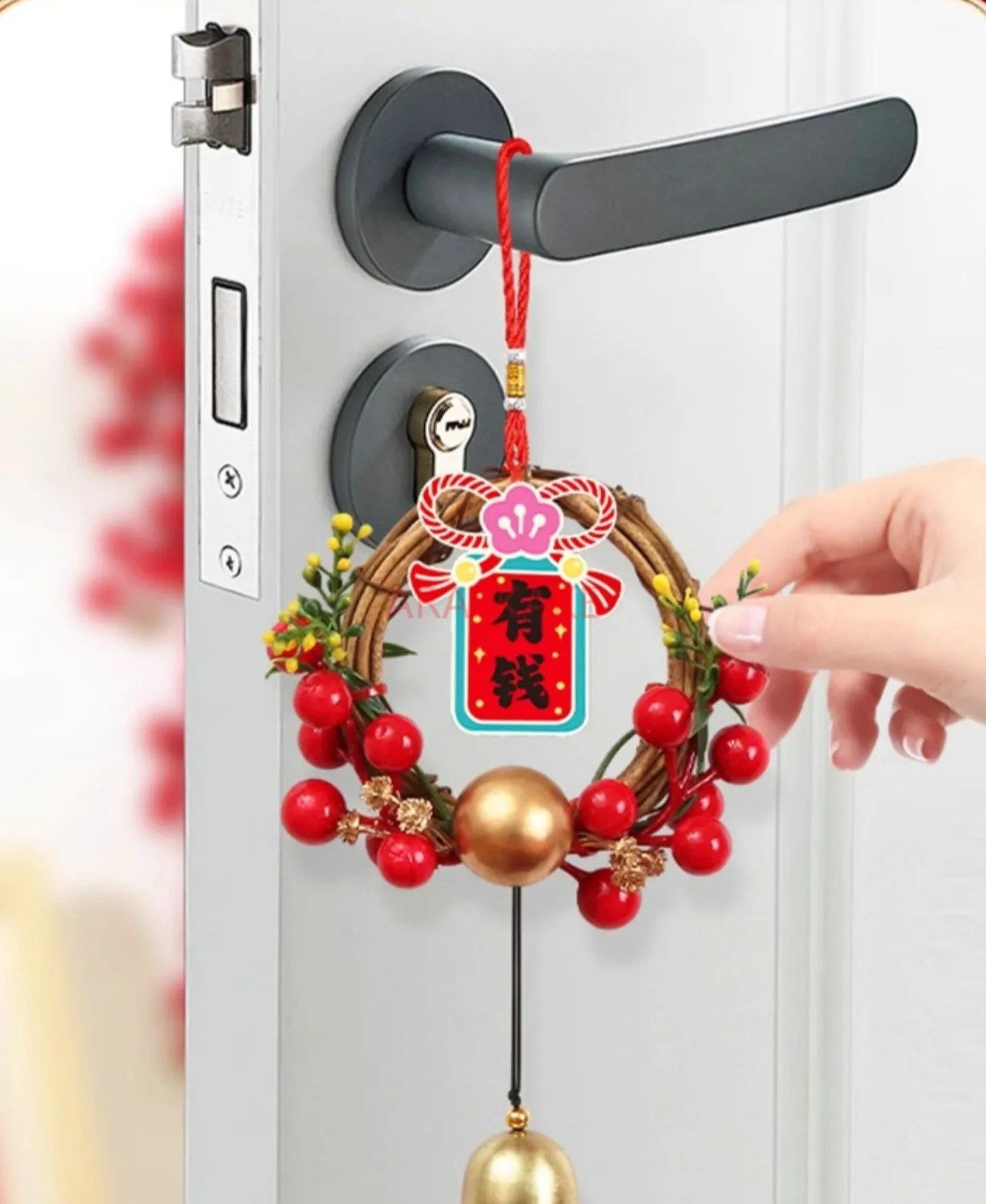 Decorate new homes, move in ceremony supplies, hang decorations, door handles, arrange pendants