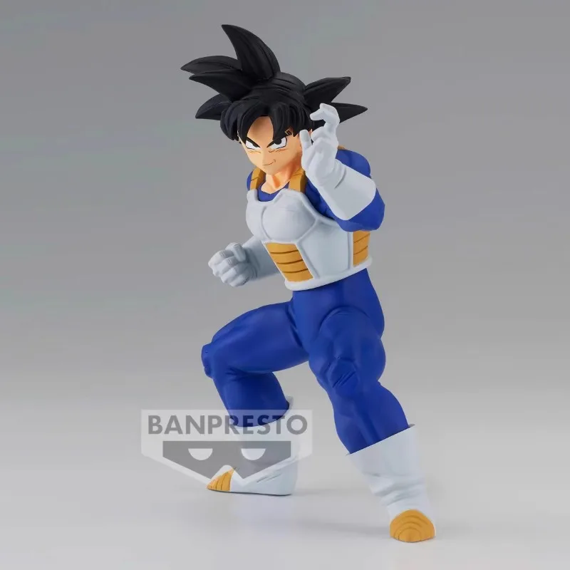 Bandai Original BANPRESTO Anime Dragon Ball Z Son Goku Son Gohan PVC Action Figures Collectible Model Figurine Toys