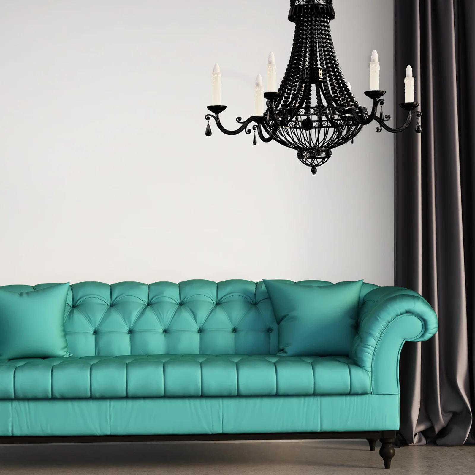 

20 pcs Casings Plastic Chandelier Socket Tubes Vintage Waterproof Lightweight Lamp Covers For Dripping Candles Fixture