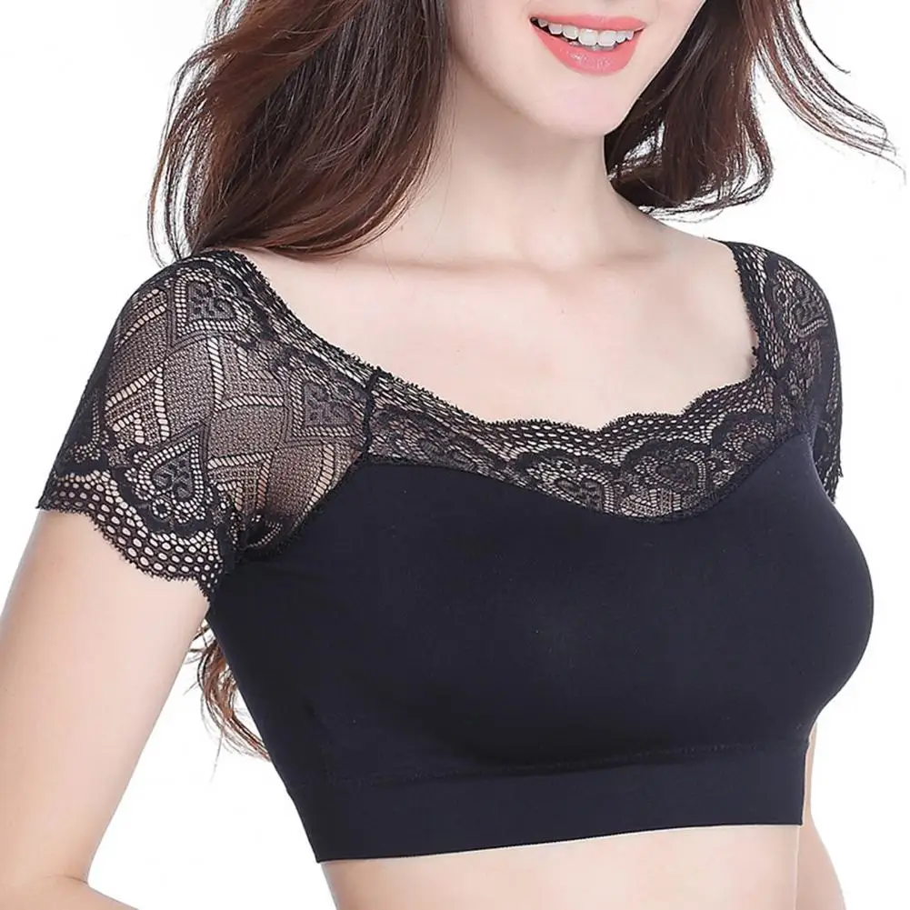 Invisible Bra  Soft Anti-exposure Wrapped Crop Top  Breathable Ladies Tube Top