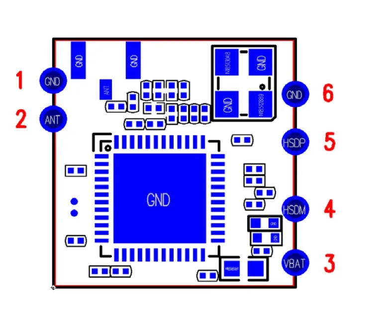 SV6256P Chip Dual Band Wireless WiFi Module 150Mbps 2.4G USB Interface IPXE Antenna Holder