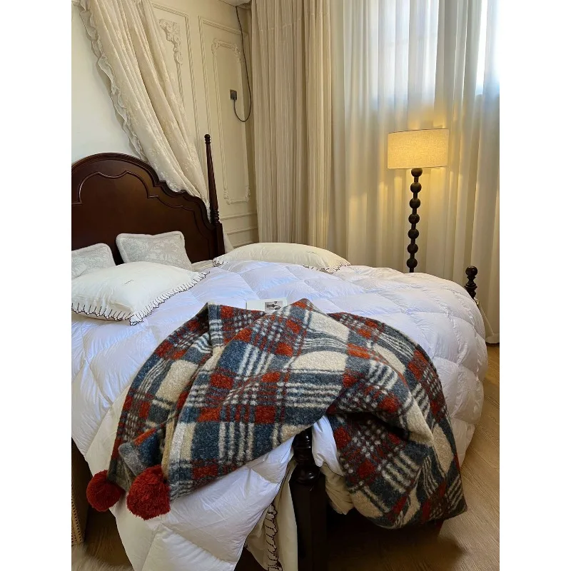 

Nap Blanket Thickening Warm Bed Blanket Room Fleece Blanket Throw Blanket Blanket Bedroom Boho Throw Soft Sofa Office Living