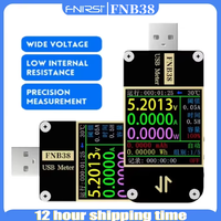 FNIRSI FNB38 Current and Voltage Meter USB Tester QC4+ PD3.0 2.0 PPS Fast Charging Protocol, Capacity Test