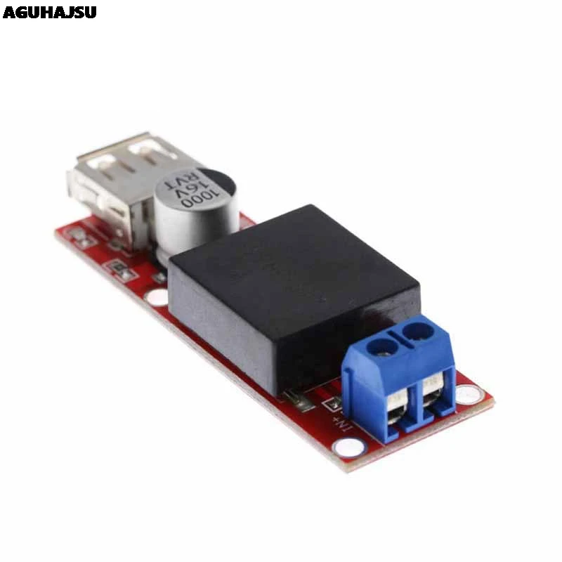 Si Tai&SH 5V Convertidor de salida USB DC 7V-24V a 3A Módulo reductor KIS3R33S KIS-3R33S