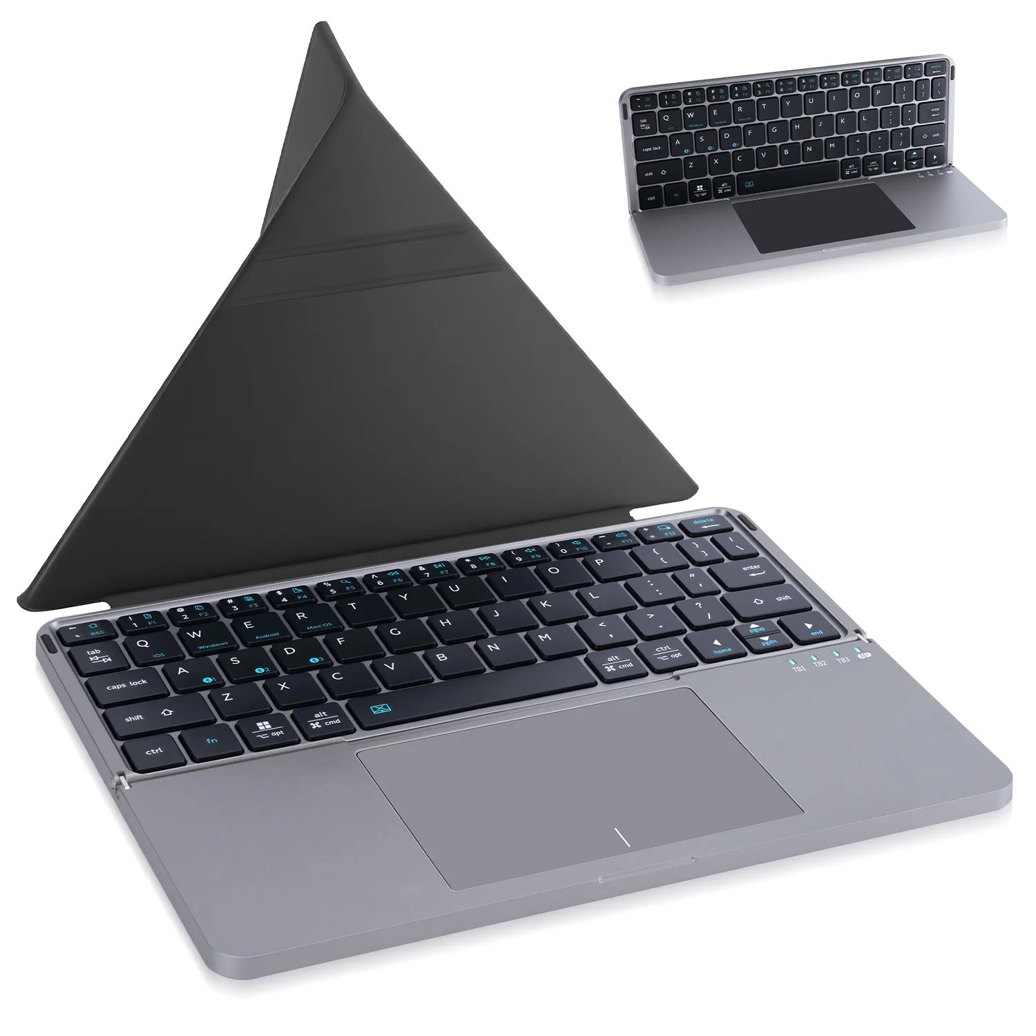 clavier-bluetooth-pliable-avec-pave-tactile-et-support-pour-telephone-compatible-avec-les-smartphones-les-tablettes-et-les-pc-etui-en-cuir-double-fonction