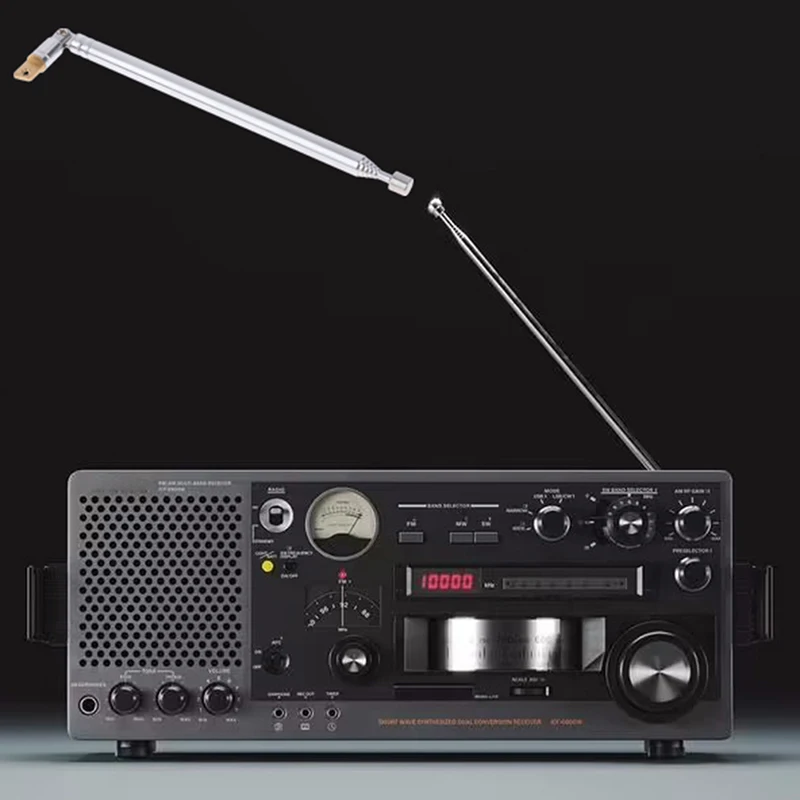 

1 шт., 7 секций, автомобильный радиоприемник, кассетный рекордер, телескопическая ТВ-антенна, радиоприемник для автомобильной антенны