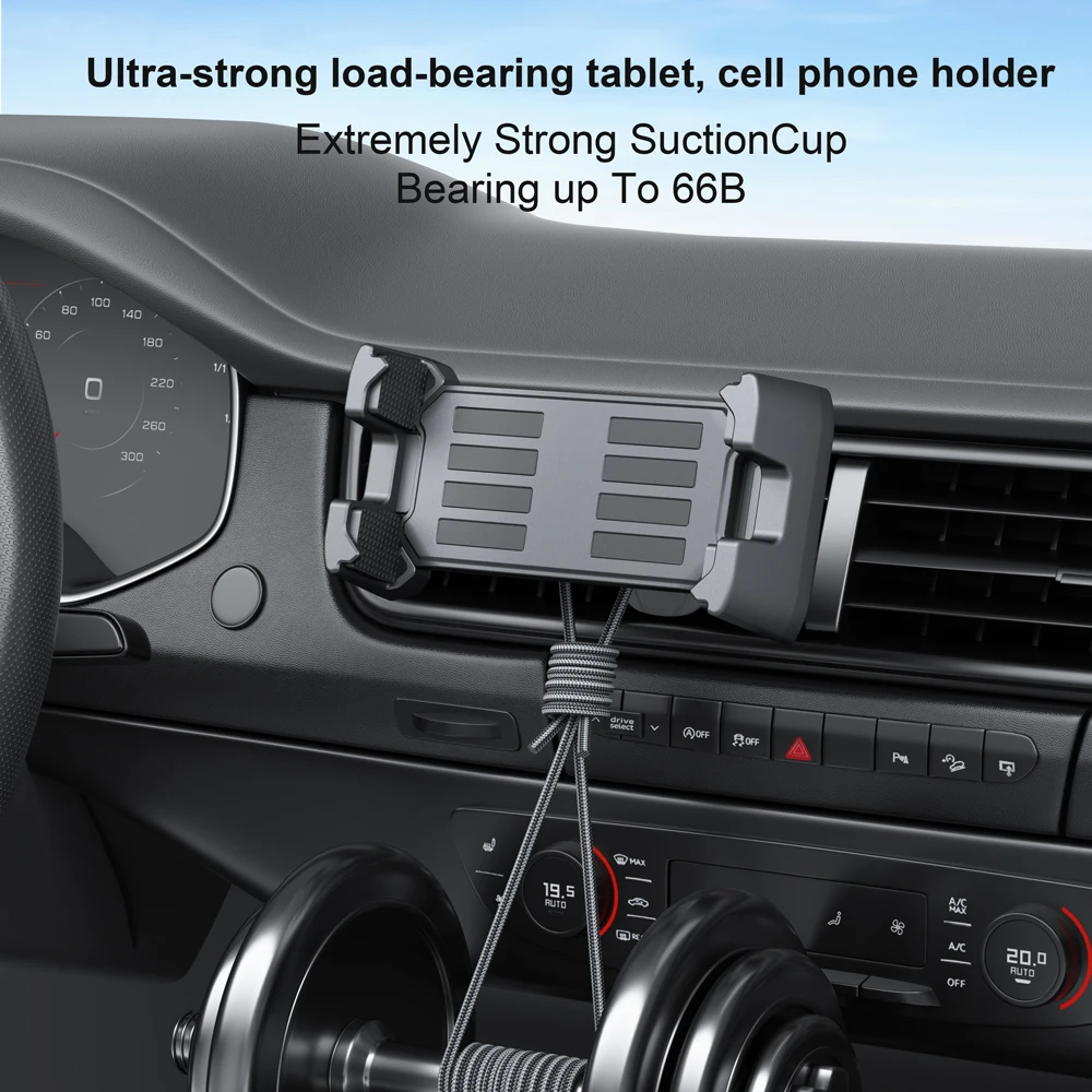 Xnyocn Car Tablet Stand Holder 4-14 Inch Universal Adjustable Car Air Vent Mount for IPhone IPad Air Mini Samsung Xiaomi Tablets