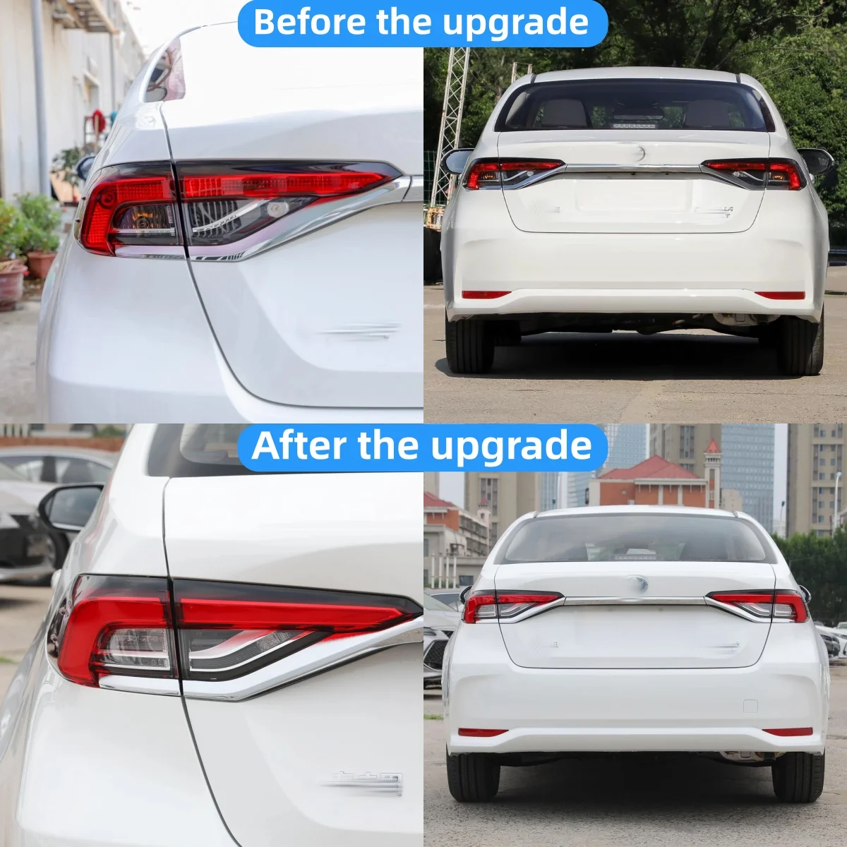 For Toyota Corolla Hybrid 2019-2023 Rear Tail Light Assembly Left Right Inner Outer Taillight With Turn Signal Brake Lamp