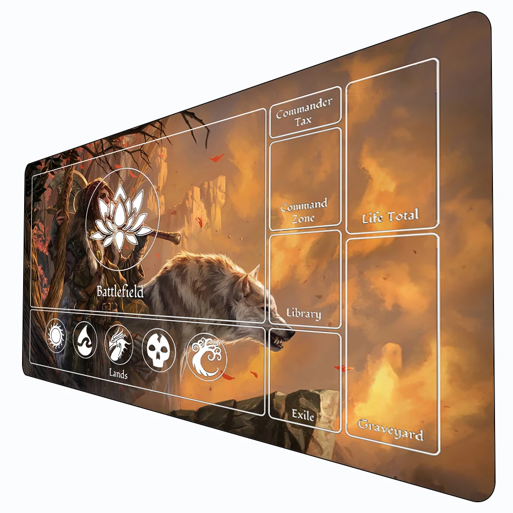 

Коврик для мыши 400X900 мм, игровой коврик для карт, большой компьютерный офисный коврик для мыши XXL, противоскользящий коврик для MTG DTCG CCG RPG, настольные коврики для торговых карт