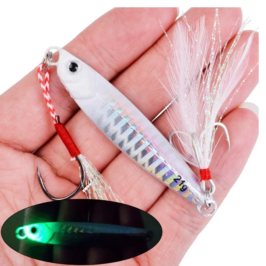 

Metal Cast Jig Spoon Lure 7G-60G Artificial Bait Shore Slow Jigging Fishing Lures Super Hard Bass Fishing Tackle 1 Piece Sale