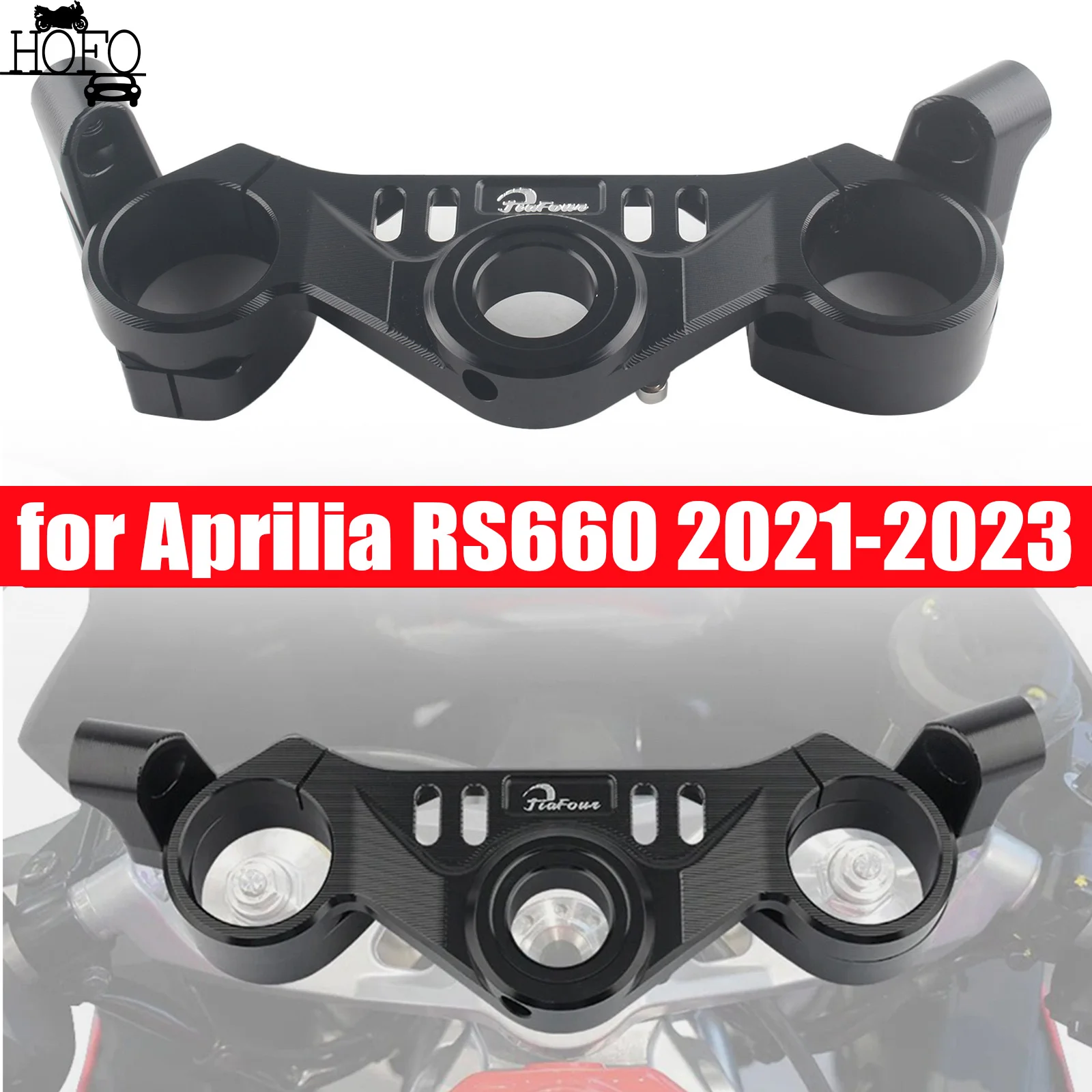 

1X For Aprilia RS 660 RS660 2021 2022 2023 Lowering Triple Tree Front Upper Top Clamp