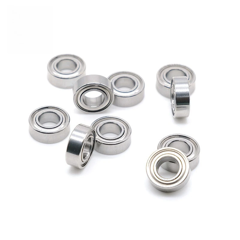 2PCS 304 material stainless steel bearing S687ZZ size 7 * 14 * 5mm bearing abec-7