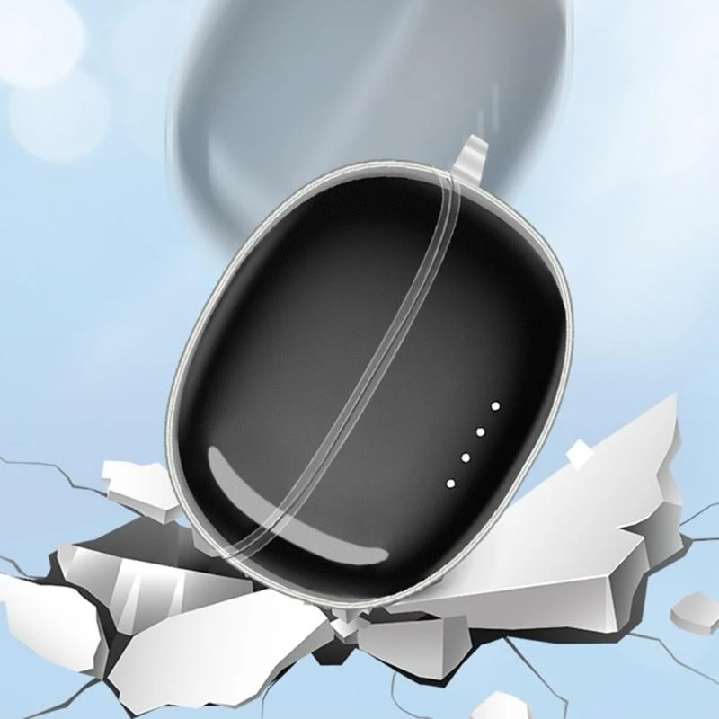 Cubierta concha manga piel suave TPU para lp5 auriculares antislip inoportuno caja impermeable