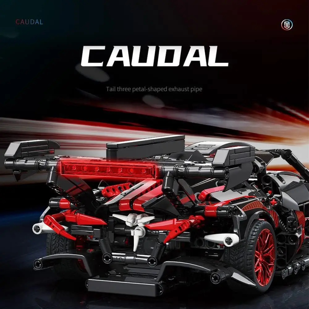 Racing Car Building Blocks Kit for Teens, 1:14 Scale, 1391-Piece DIY Model Set for Ages 12-16