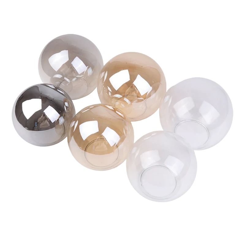 D13cm/D15cm Glass Shade Replacement for Magic Bean Chandelier Pendant Light Globe Glass Screw Cover Lampshade Fitting