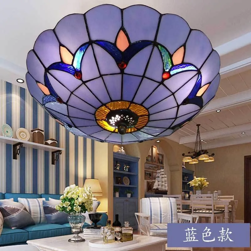 Moroccan Colored Glass Pendant Light Designer Artistic Atmoshere Ceiling Lamp Living Room Restaurant Bedroom Entrance Home Decor