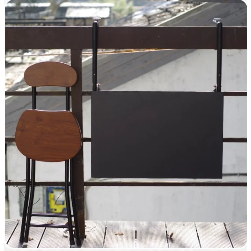 Notebook TableSimple Modern Laptop DeskBalcony Hanging Computer TableFolding Storage Home Office Furniture New Arrivals