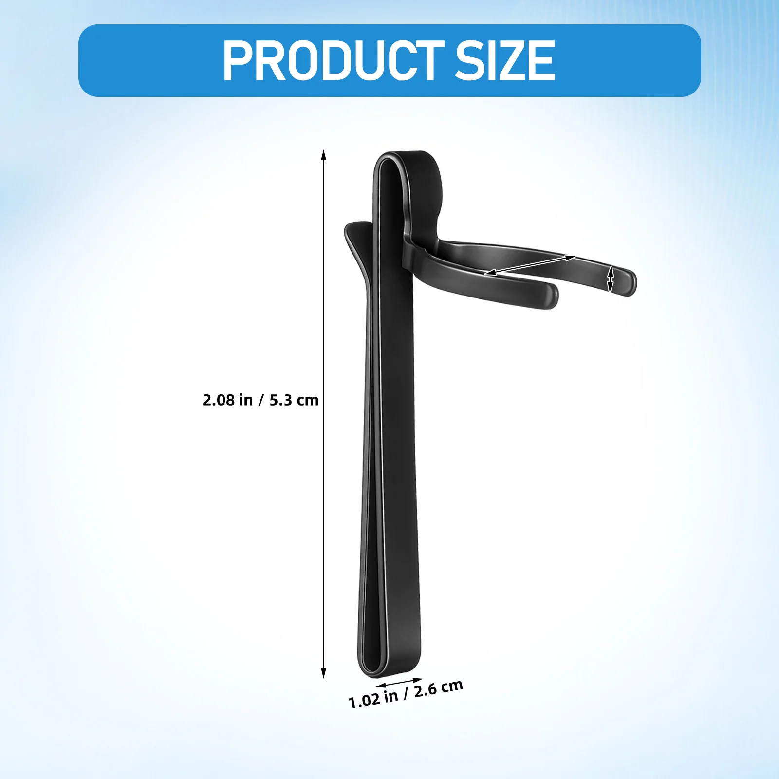 2 قطعة مقاطع حلقة مصباح يدوي قوس معدني قابل للتعديل لسيناريوهات متعددة سهلة الاستخدام مصباح يدوي استبدال جيوب القلم كليب