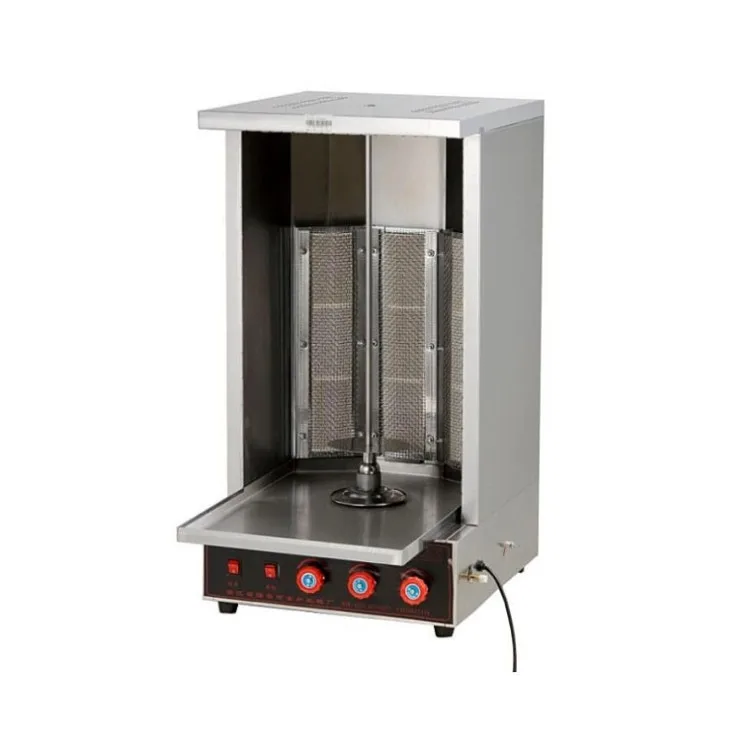 SAT. Gas Burner Kebab Maker Wholesale Price Shawema Machine Kebab