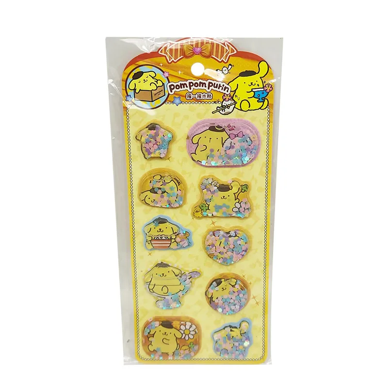 Autocollants de décoration 3D à motifs mignons, avec différents Styles, autocollants multifonctionnels, autocollants en forme de cœur pour fille, décoration pour carnet de notes