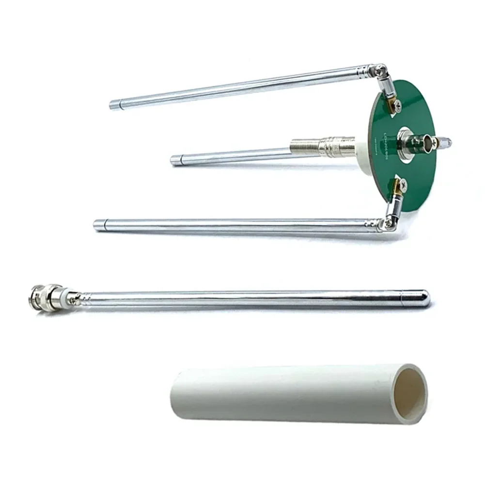 

20cm To 112cm Length Telescopic Antenna Flexible Frequency Adjustment Antenna BNC Q9 Antenna 65-375 MHz Frequency
