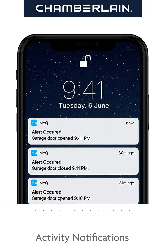 Smart Advanced Corner LED Lighting-myQ Smartphone Controlled-Ultra Quiet, Strong Belt Drive & MAX Lifting Power