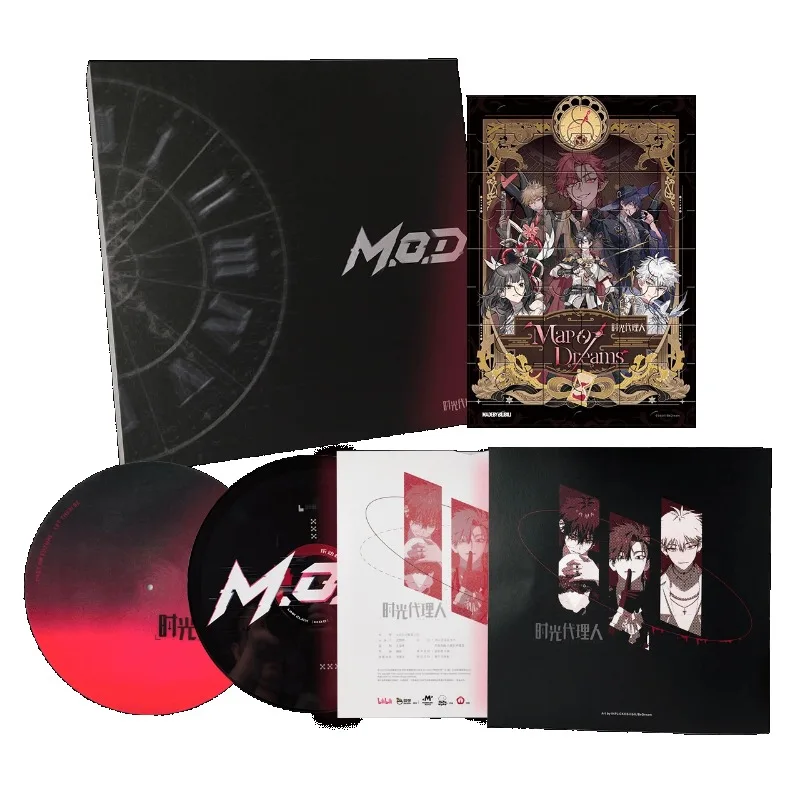 

Bilibili Link Click "M.O.D" 2025 Modern Sky Painted Vinyl LP Set Link Click Anime Peripherals