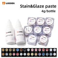 Pasta de mancha y esmalte Dental, pasta de restauración de esmalte F para todos los materiales cerámicos, materiales de laboratorio Dental, 4 g/botella