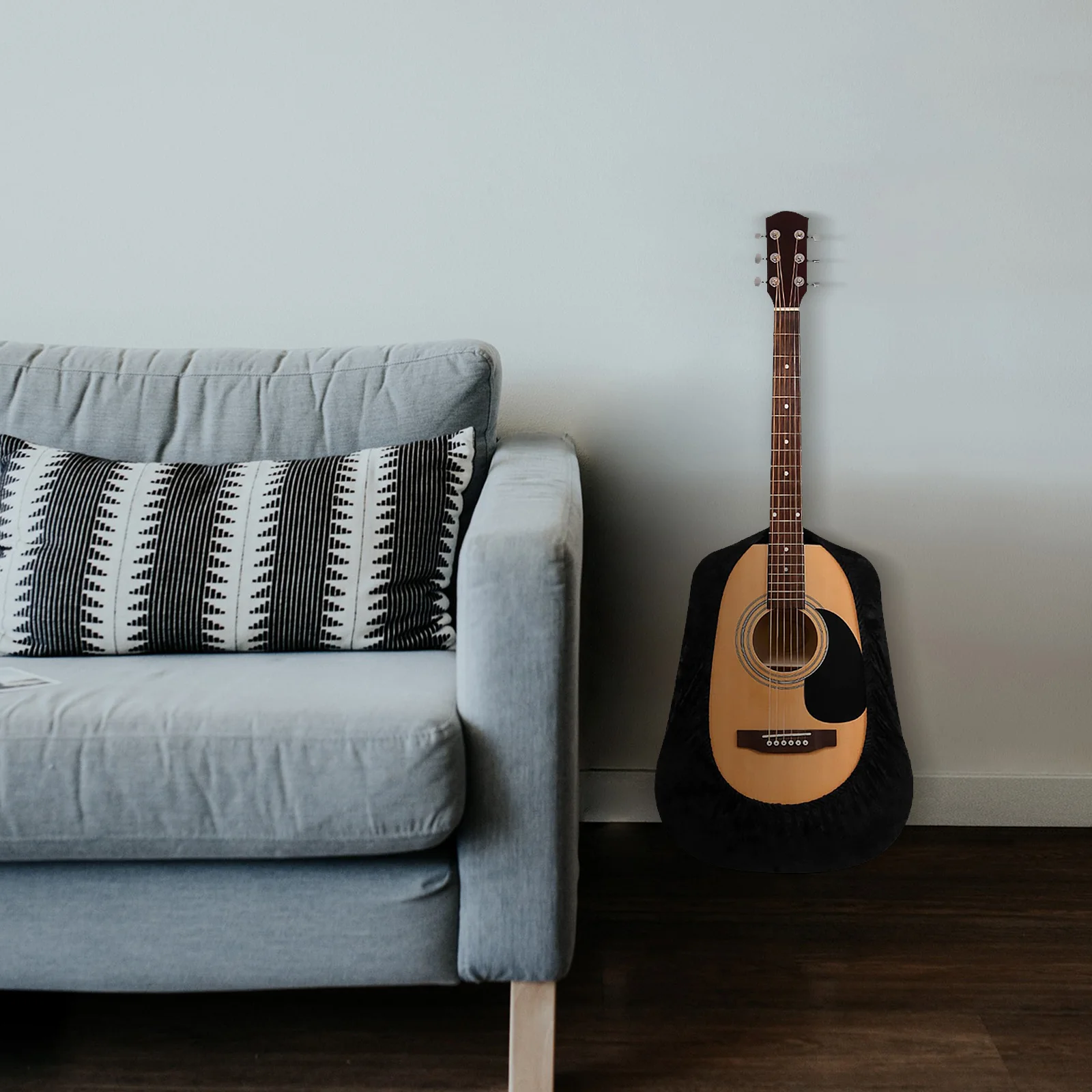 

Guitar Cover Music Instrument Folk for Classical Black Protector Bag Acoustic Protective Dust