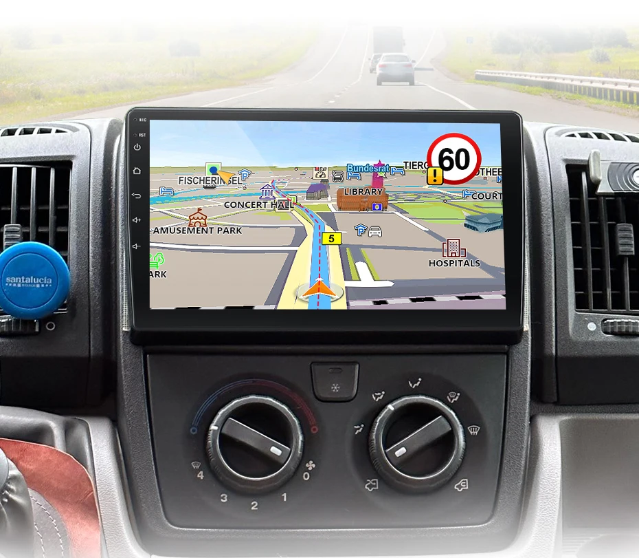 Junsun Kabelloses CarPlay Android Auto Autoradio für Fiat Ducato Peugeot Boxer 2 Citroen Jumper 2 2006 - 2023 2 DIN Multimedia-Stereoanlage mit Eingebautem Kühlventilator GPS-Navigation SWC Bluetooth FM RDS DSP IPS-Bildschirm Auto-Intelligentes System 4G WiFi 8-Kern-Prozessor – Detail 19