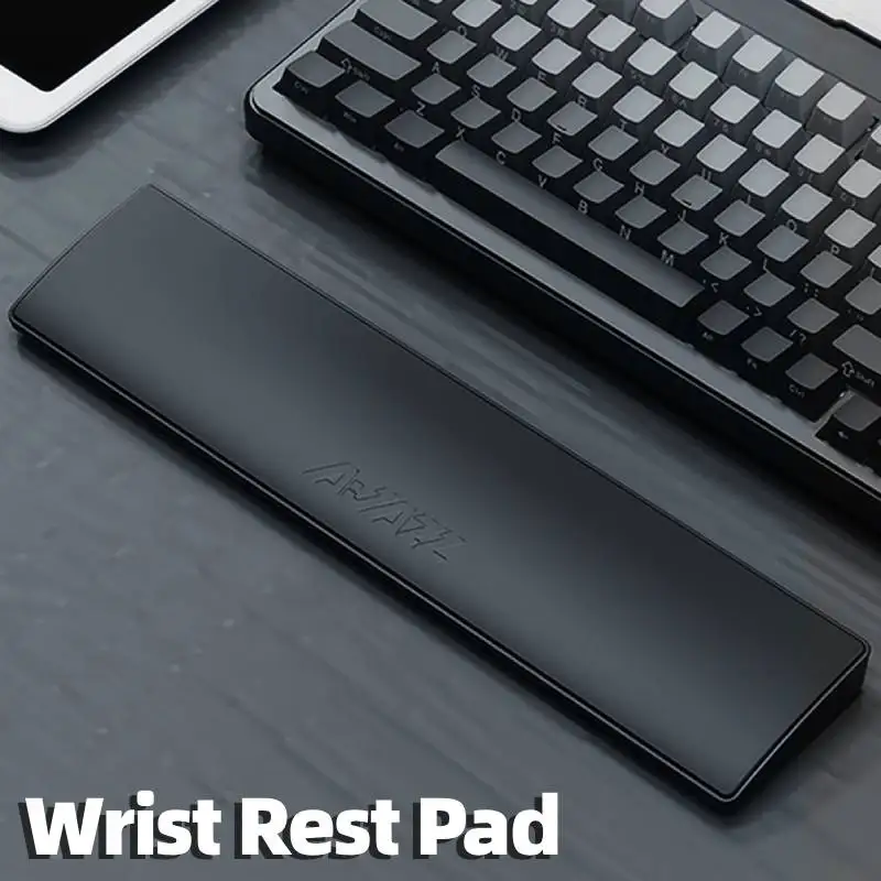 

Gaming Keyboard Wrist Rest Pad Ergonometric Soft Memory Foam Hand Palm Support Anti-Slip Rubber Stable Base Game Accessories