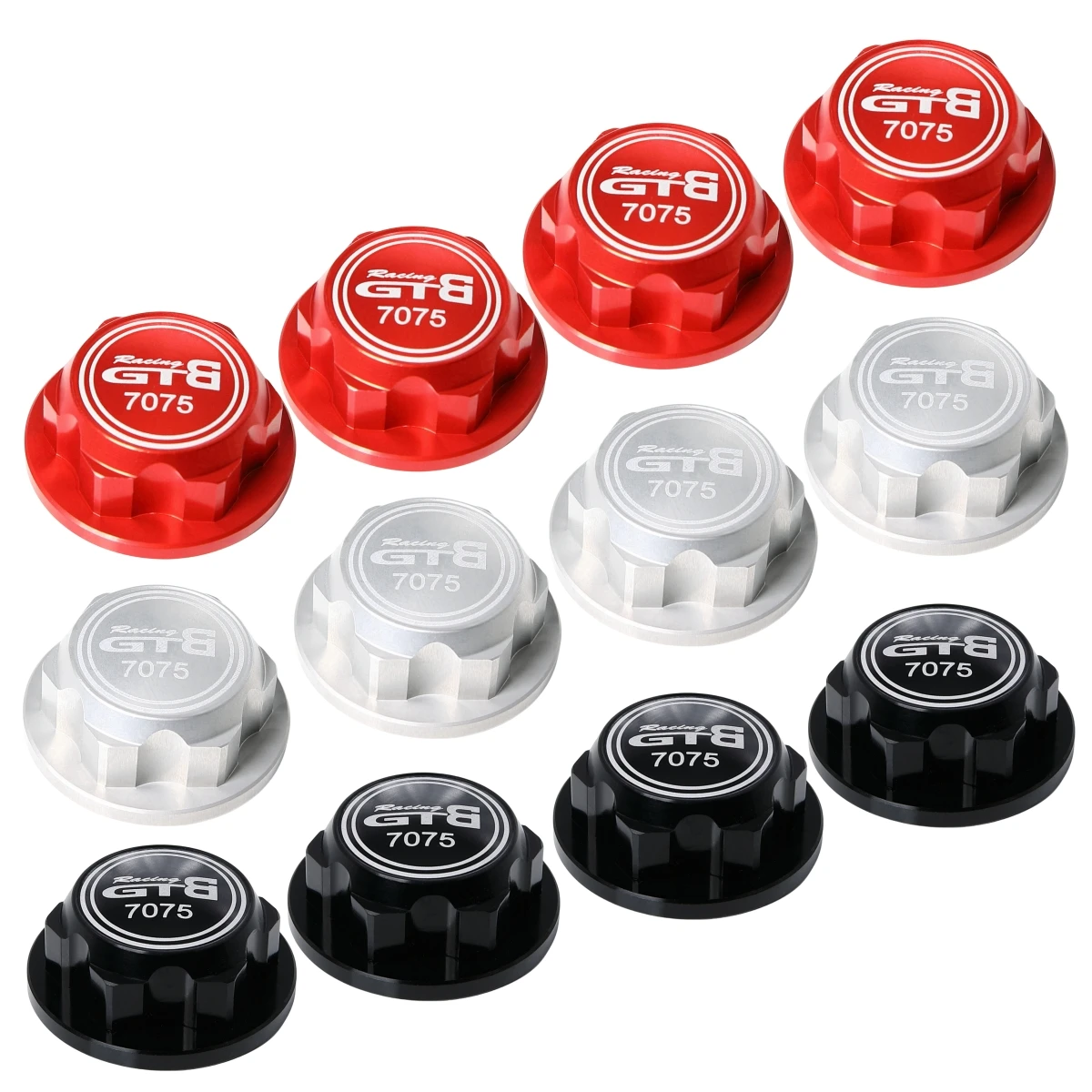 GTB CNC Aluminum 7075 Wheel Hex Nut Cap for 1/5 RC Car LOSI 5ive t DBXL DBXL-E 1.0/2.0 Upgrade Part