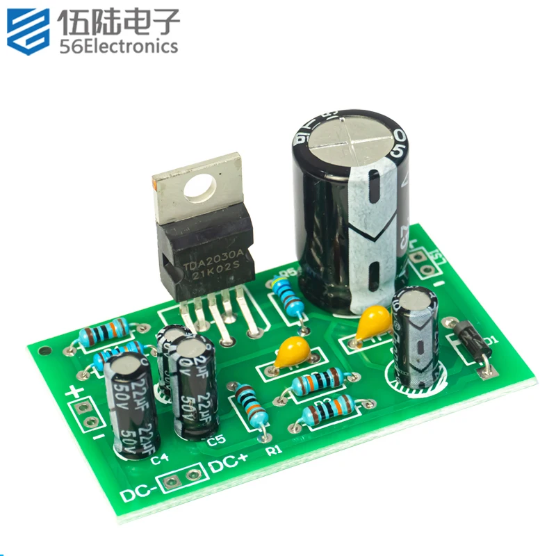 Simplified TDA2030A Mono Amplifier Kit DIY Electronic Components Supplies Assembly and Soldering Kit