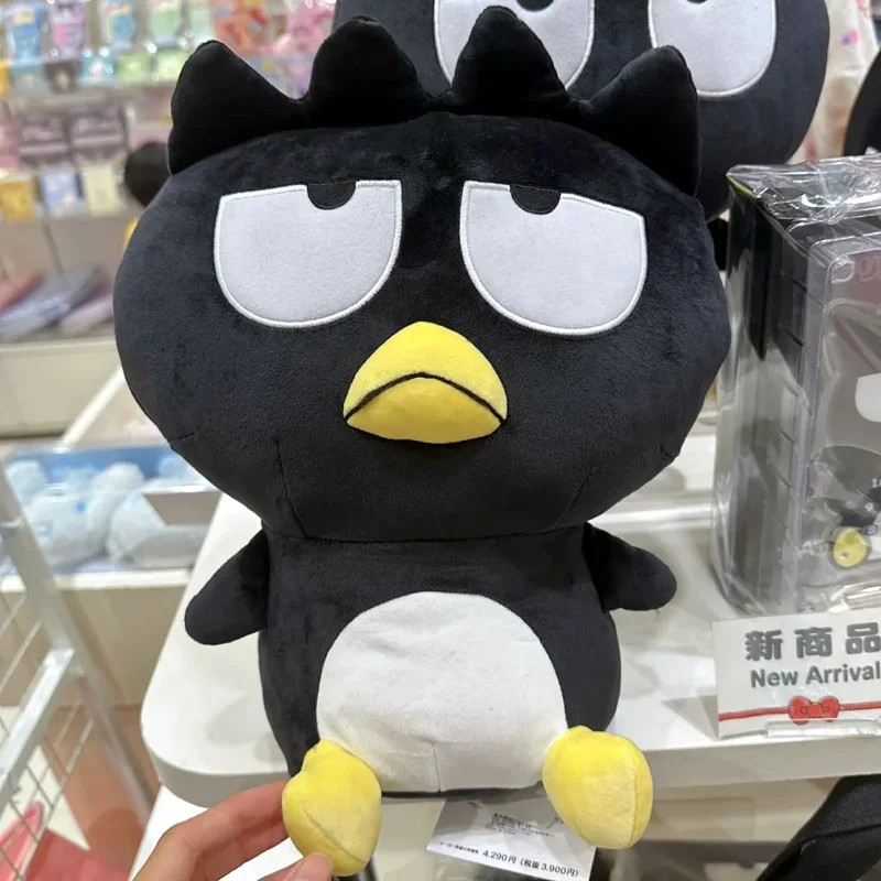 High Quality Anime Sanrio Kawaii Bad Badtz-Maru Plush Toy Cartoon Ornaments Throw For Bedroom Living Room Cute Stuffed Toy Gifts