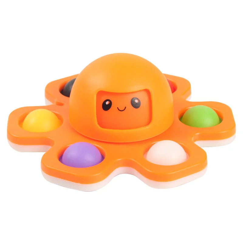 Anti stress Push Blasen zappeln Spinner Spielzeug für Erwachsene Kinder Kinder entlasten Stress Geschenk neues Gesicht ändern Finger Spinner Spielzeug