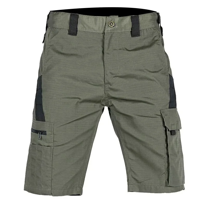 2026 Summer Men's Quick-drying Versatile Shorts Sports Wear-resistant Tooling Multi-pocket Casual