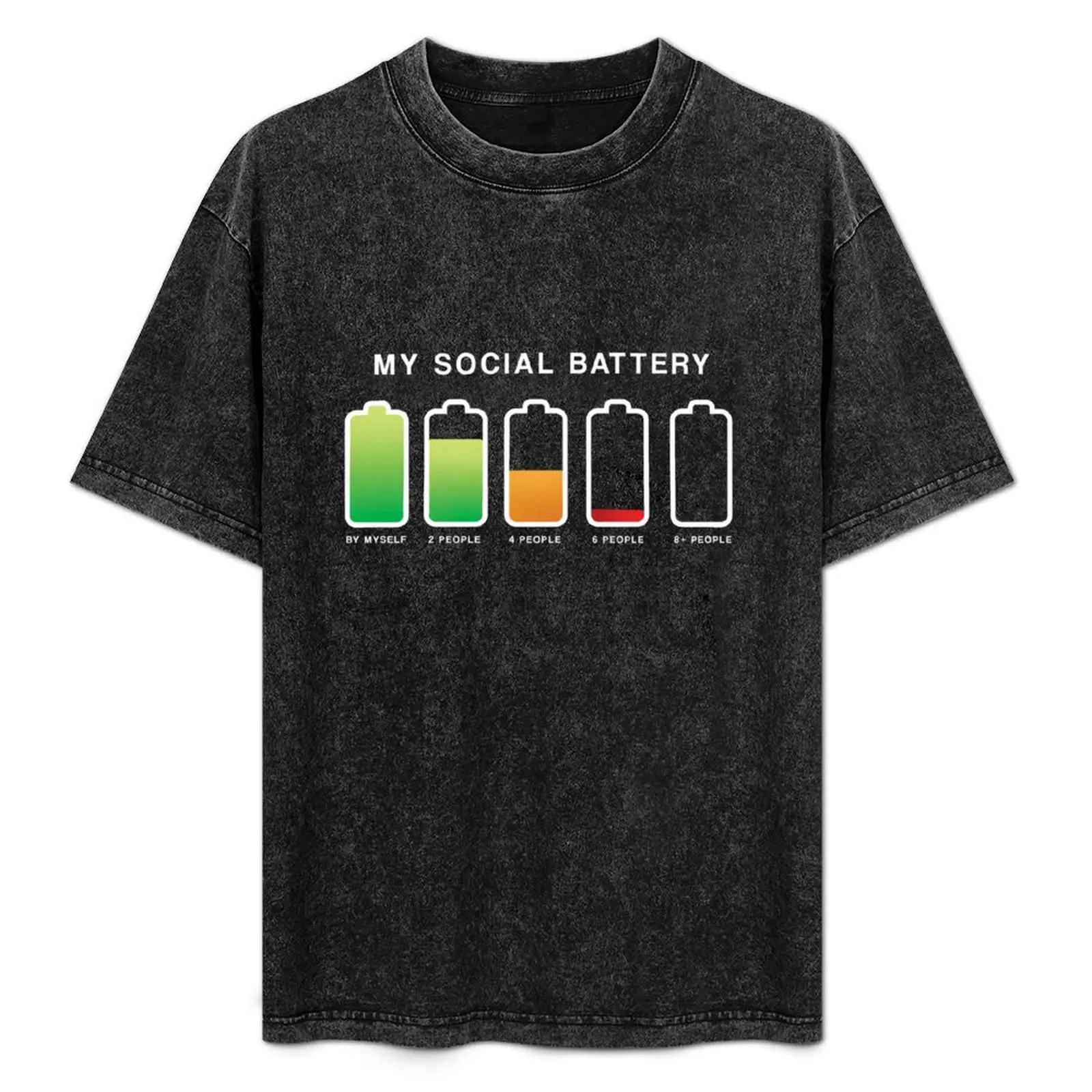 

My Social Battery Introvert (Socially Drained) T-Shirt man t shirt luxury t shirt man plain T-Shirt