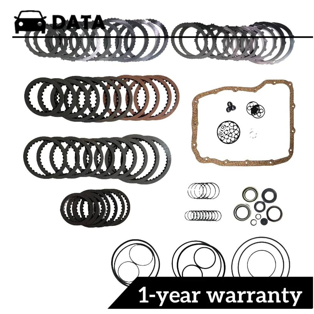 

1set Auto Transmissions Master Rebuild Kit With 4WD Filter Friction Steel For Aspen Dakota Ram 1500 Wrangler 45RFE 545RFE 65RFE