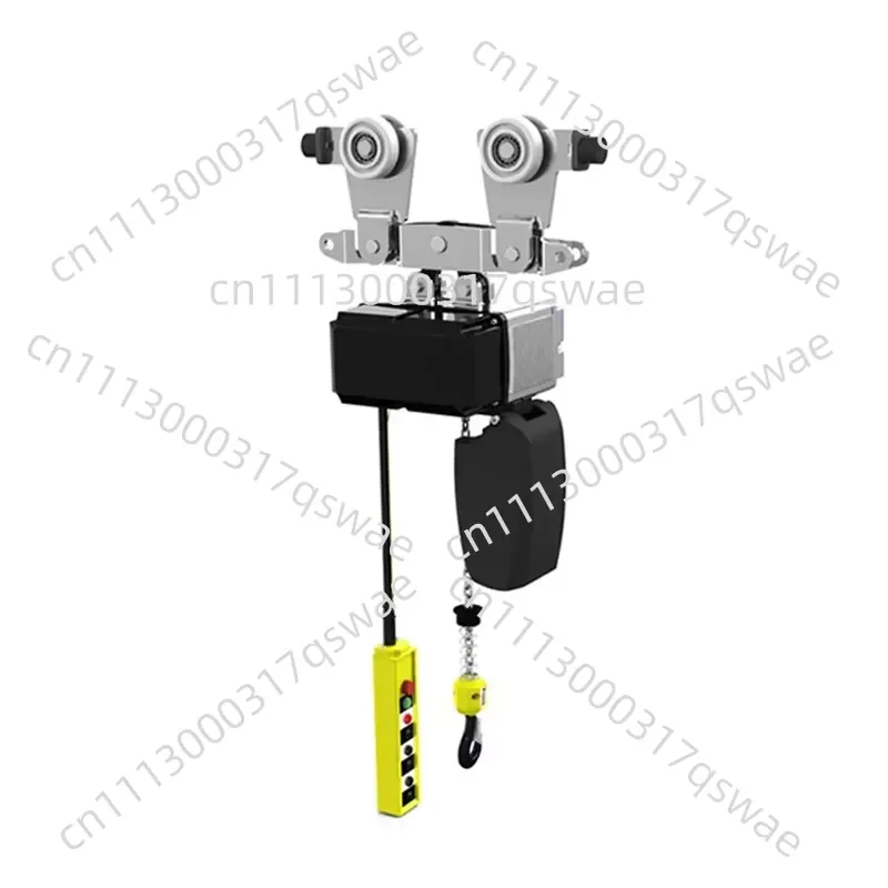 A 10-ton capacity metal electric chain hoist is used for lifting construction and cranes